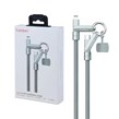 کابل شارژ فست 1.2 متری Earldom Type-C To Lightning مدل EC-208C-L 27W - طوسی