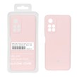 قاب سیلیکونی پاک کنی اورجینال درجه یک Xiaomi Redmi Note 11 5G / Poco M4 Pro 5G - صورتی چرک (پک دار)
