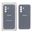 قاب سیلیکونی پاک کنی محافظ لنزدار اورجینال Samsung Galaxy A57 - خاکستری (پک دار)