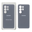 قاب سیلیکونی پاک کنی محافظ لنزدار اورجینال Samsung Galaxy S26 Ultra - خاکستری (پک دار)