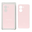 قاب سیلیکونی پاک کنی محافظ لنزدار اورجینال Xiaomi Poco X7 Pro - صورتی چرک (پک دار)