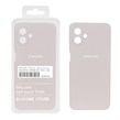 قاب سیلیکونی پاک کنی اورجینال درجه یک Samsung Galaxy A07 - خاکی (پک دار)