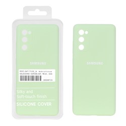 قاب سیلیکونی پاک کنی اورجینال درجه یک Samsung Galaxy S20 FE - سبز مغز پسته ای (پک دار)