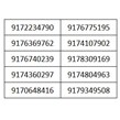 سبد سیم کارت 10 شماره بدون پوکه 917 - T1531
