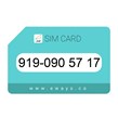 919-0905717 سیم کارت رند بدون پوکه