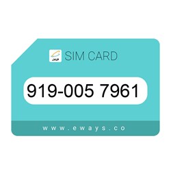 919-0057961 سیم کارت رند بدون پوکه