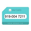 919-0047211 سیم کارت رند بدون پوکه