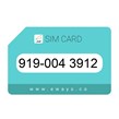 919-0043912 سیم کارت رند بدون پوکه