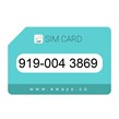 919-0043869 سیم کارت رند بدون پوکه
