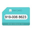 919-0068623 سیم کارت رند بدون پوکه