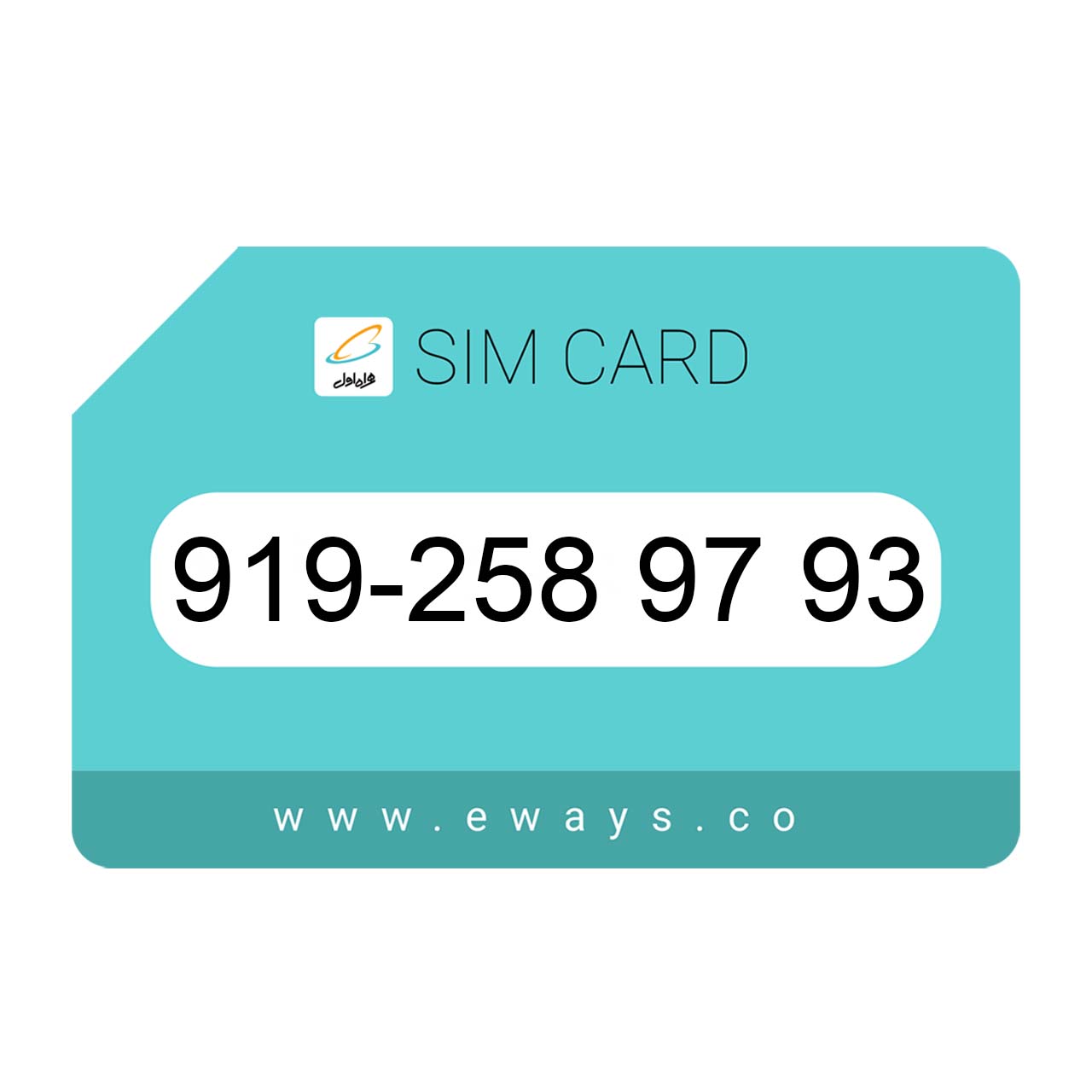 919-2589793 سیم کارت رند بدون پوکه