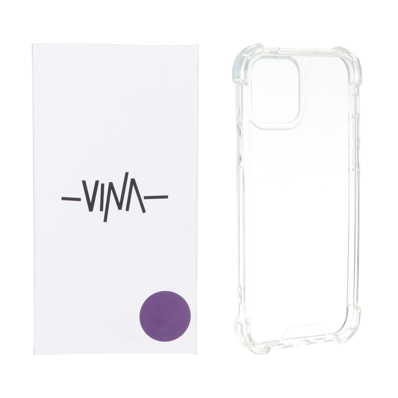قاب پشت سخت شفاف Vina ایربگ دار VIN - Apple iPhone 12 Pro / iPhone 12 (پک دار)