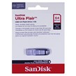 فلش مموری SanDisk مدل Ultra Flair USB3.0 ظرفیت 64GB - نقره ای (گارانتی آسان سرویس)