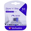 فلش مموری Verbatim مدل Store ‘n’ Stay Nano USB3.2  ظرفیت 64GB - آبی (گارانتی آسان سرویس)