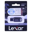 فلش مموری Lexar مدل Jump Drive V400 USB3.2 ظرفیت 32GB - مشکی (گارانتی حافظه طلایی تهران)