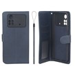 کیف موبایل مگنتی درجه یک داخل خز MNC Plus مدل Xiaomi Poco M4 Pro 4G - سرمه ای