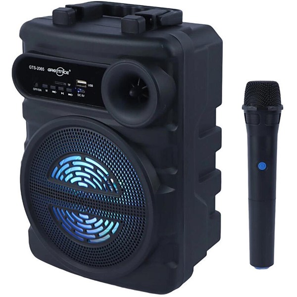 اسپیکر بی سیم GreatNice مدل GTS-2065 - مشکی (پک ضعیف)