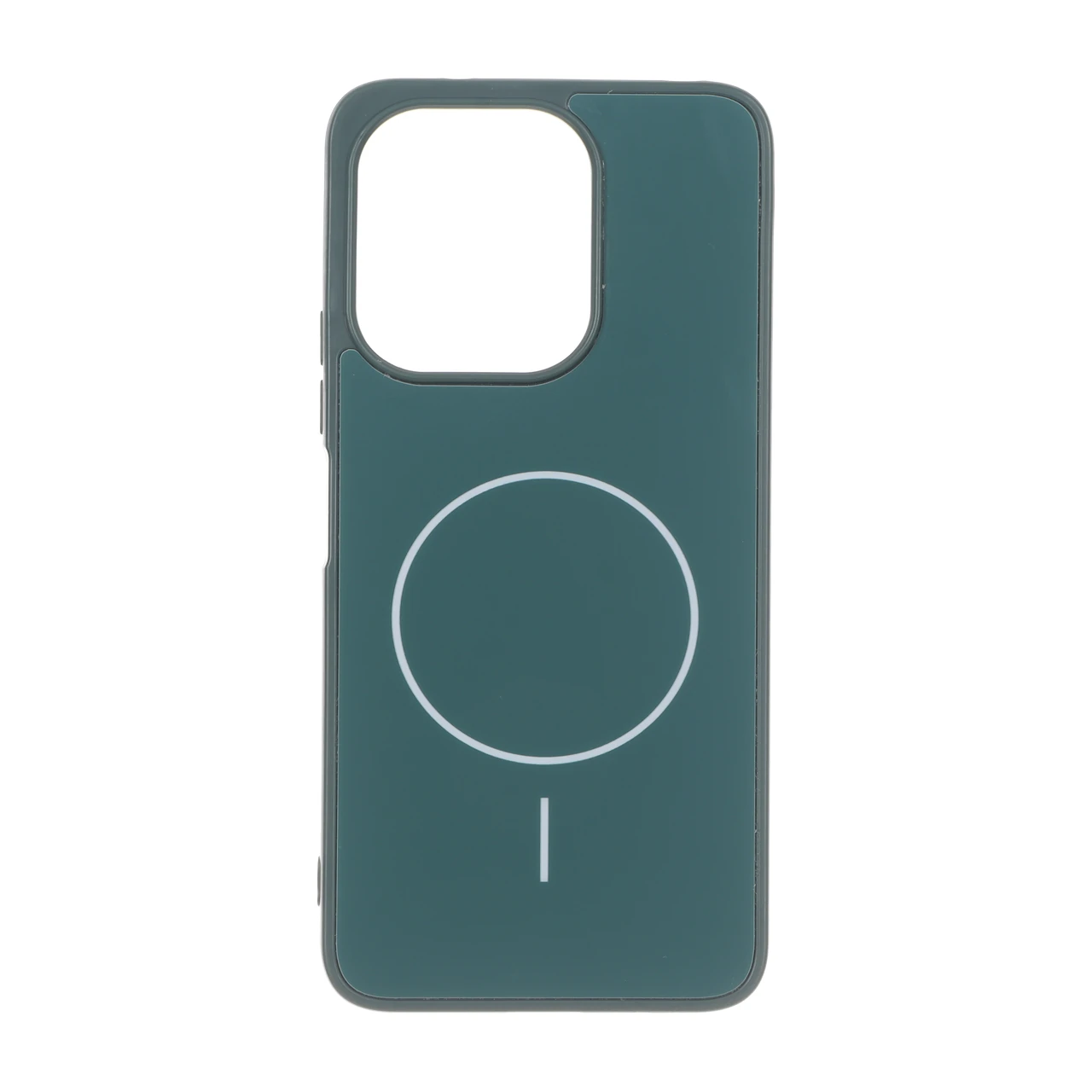 قاب طرح PVD مات طرح مگ سیف Xiaomi Redmi 13X / Redmi 13 4G / Poco M6 4G - سبز