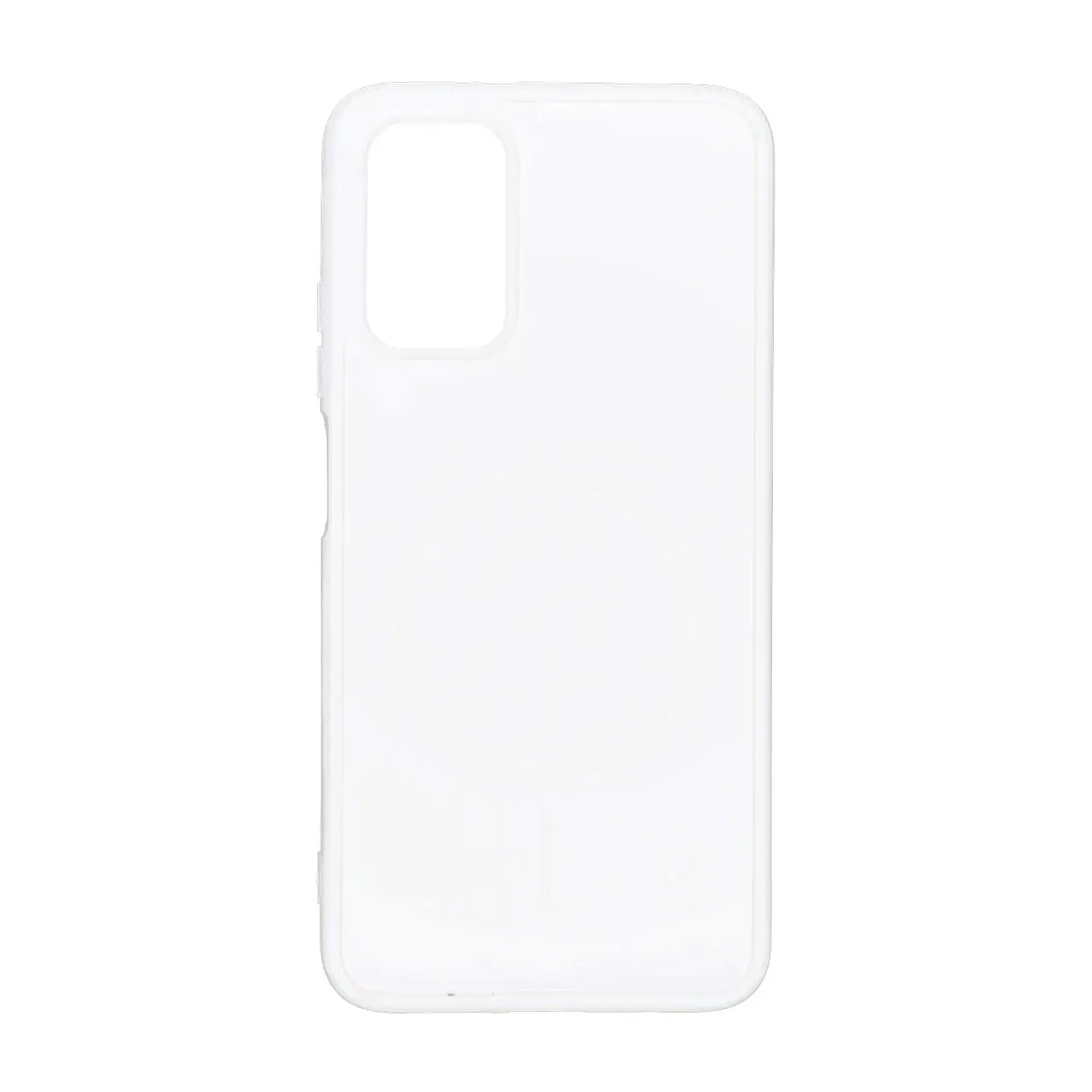 قاب طرح PVD مات طرح مگ سیف Xiaomi Poco M3 / Redmi 9T 4G - سفید