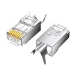 سوکت کابل شبکه UGREEN Cat6A FTP RJ45 مدل NW123-70316 (بسته 10 عددی)