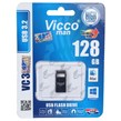 فلش مموری Vicco man USB3.2 مدل VC363K ظرفیت 128GB - مشکی (گارانتی مادام‌العمر رایانه نوین سگال)