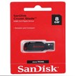 فلش مموری SanDisk USB2.0 مدل Cruzer Blade ظرفیت 8GB - مشکی (گارانتی MIT سرویس)