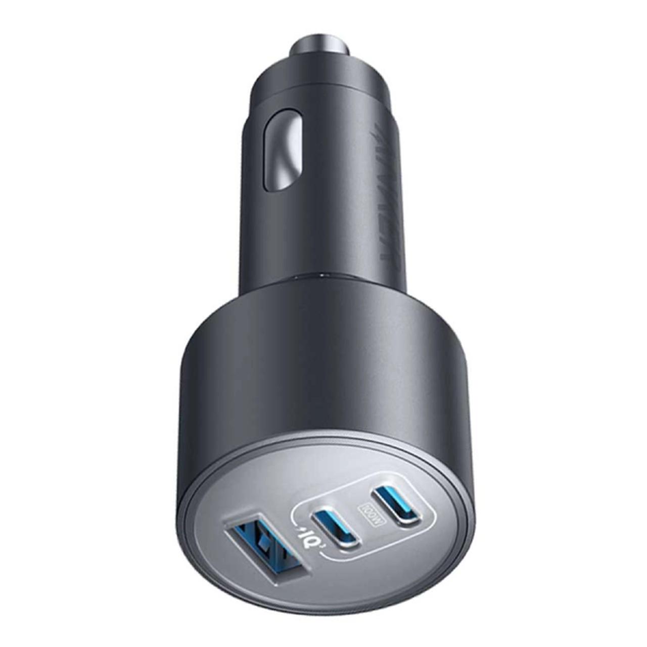 شارژر فندکی PD و فست سه پورت Anker مدل A27376A1 - مشکی (گارانتی شش ماهه شرکتی)