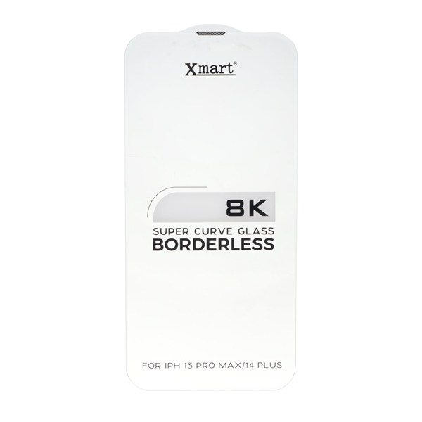 محافظ صفحه نمایش شیشه ای اورجینال بدون حاشیه XMART Super Curve 8K مدل Apple iPhone 13 Pro Max / iPhone 14 Plus