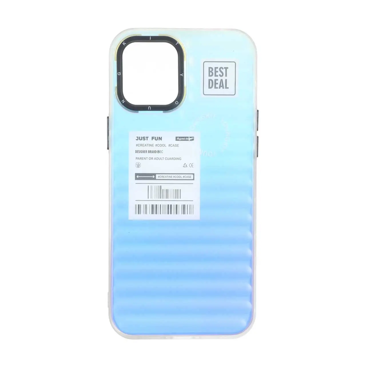 قاب یانگ کیت هولوگرامی طرح دار دور مات Apple iPhone 12 Pro Max - کد 129