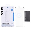 محافظ صفحه نمایش شیشه ای اورجینال Full Cover ALFA Carbon مدل Apple iPhone 13 / iPhone 13 Pro / iPhone 14 / 16e (پک دار)