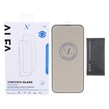 محافظ صفحه نمایش شیشه ای اورجینال Full Cover Privacy ALFA مدل Apple iPhone 13 / iPhone 13 Pro / iPhone 14 / 16e (پک دار)