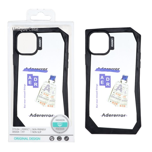 قاب Lindved شفاف طرح دار Apple iPhone 15 / iPhone 14 / iPhone 13 - کد 43 (پک دار)