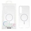 قاب اورجینال کریستالی MagSafe شفاف Creative مدل Samsung Galaxy S25 FE - سفید (پک دار)
