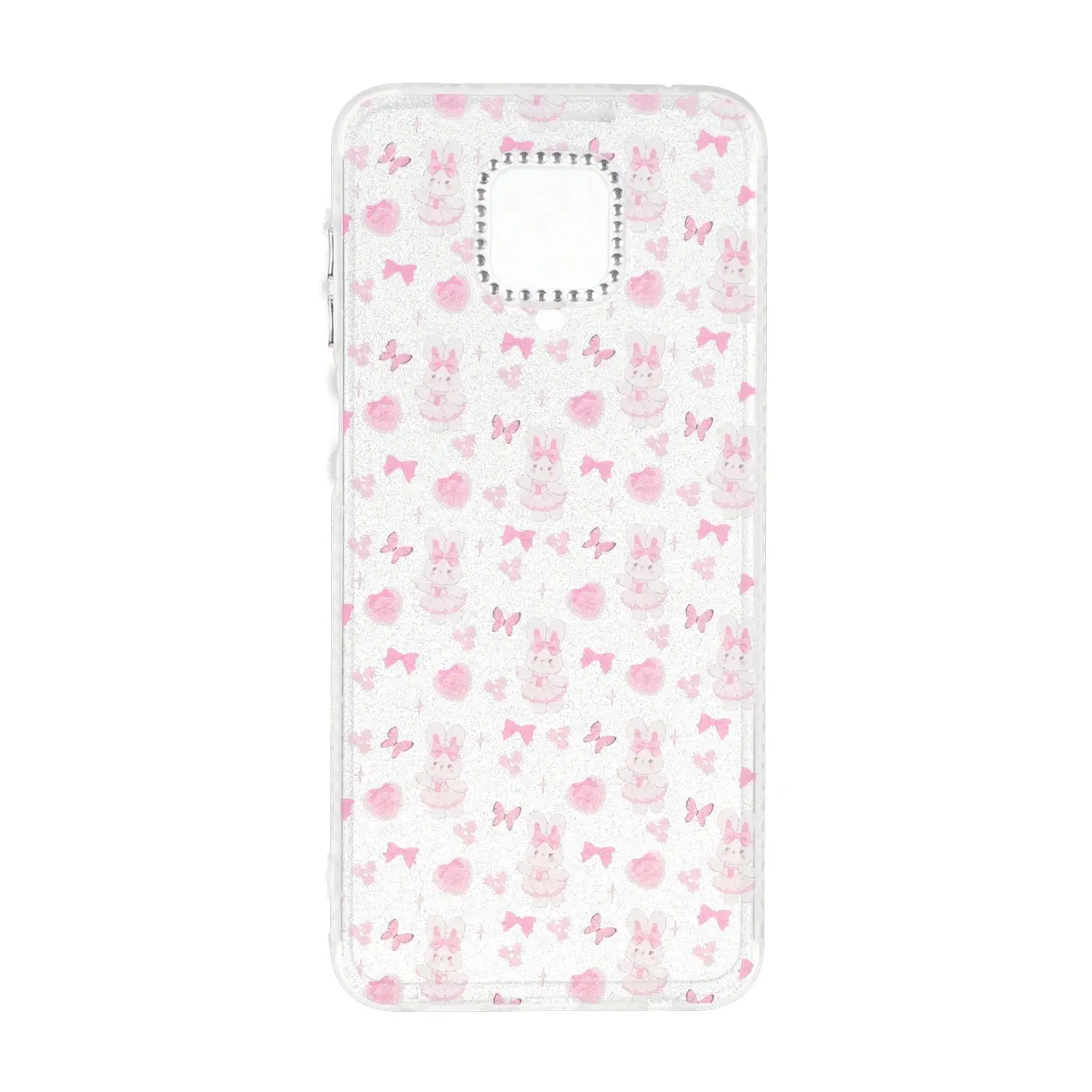 قاب اکلیلی دور لنز نگین طرح دار Xiaomi Redmi Note 9S / Redmi Note 9 Pro / Redmi Note 9 Pro Max - کد 216
