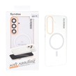 قاب اورجینال Syndee پشت مات MagSafe مدل Samsung Galaxy S25 FE - سفید (پک دار)