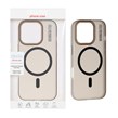 قاب اورجینال Syndee پشت مات MagSafe مدل Apple iPhone 16 Pro - مشکی (پک دار)