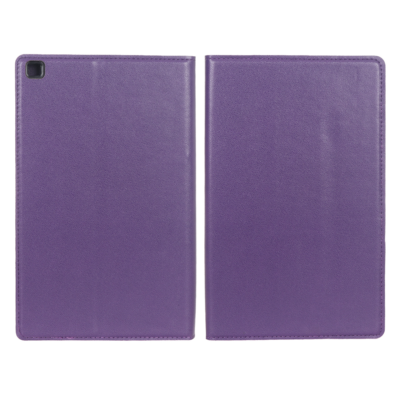 کیف تبلت چرمی ساده Samsung Galaxy Tab A8 (2019) / T290 / T295 - بنفش - BSA