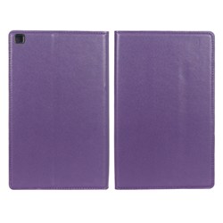 کیف تبلت چرمی ساده Samsung Galaxy Tab A8 (2019) / T290 / T295 - بنفش - BSA