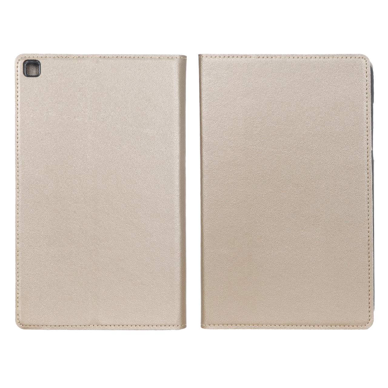 کیف تبلت چرمی ساده Samsung Galaxy Tab A8 (2019) / T290 / T295 - طلایی - BSA