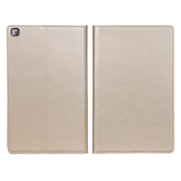 کیف تبلت چرمی ساده Samsung Galaxy Tab A7 Lite 8.7 / T220 / T225 - طلایی - BSA