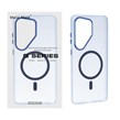 قاب اورجینال Magic Mask مات دور لنز آلومینیومی MagSafe مدل Samsung Galaxy S26 Ultra - آبی (پک دار)