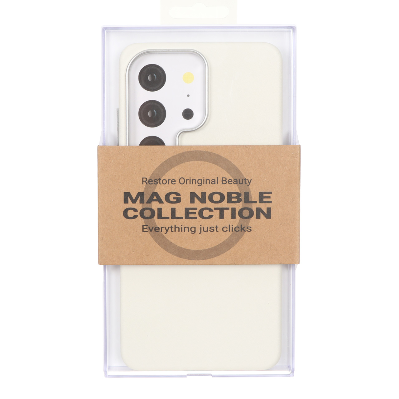 قاب Original KDoo MAG Noble مدل Samsung Galaxy S26 Ultra - سفید (پک دار)