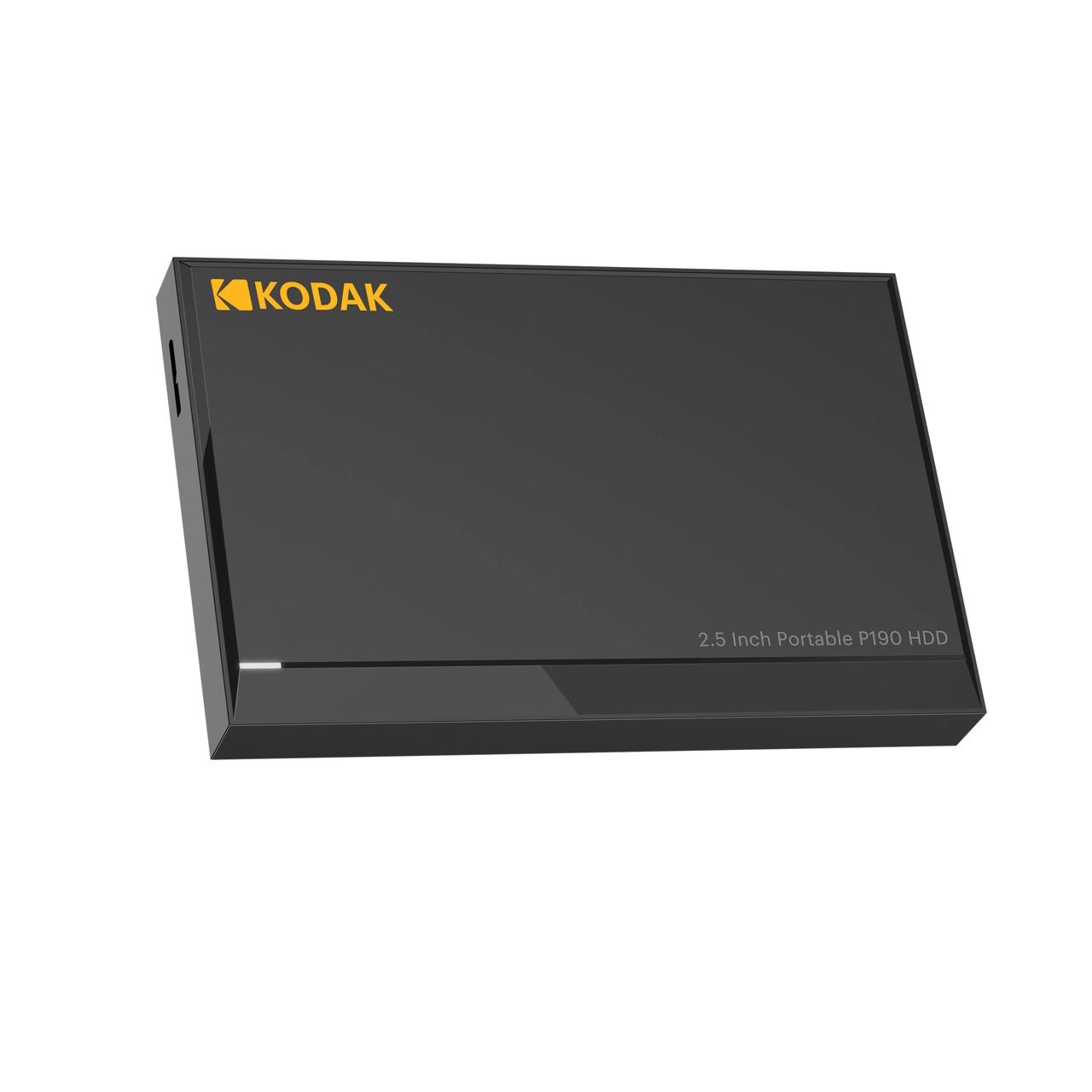 هارد اکسترنال Kodak مدل P190 ظرفیت 500GB - مشکی (گارانتی دو ساله سورین)