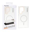 قاب اورجینال Syndee پشت مات MagSafe مدل Samsung Galaxy S22 Ultra - سفید (پک دار)