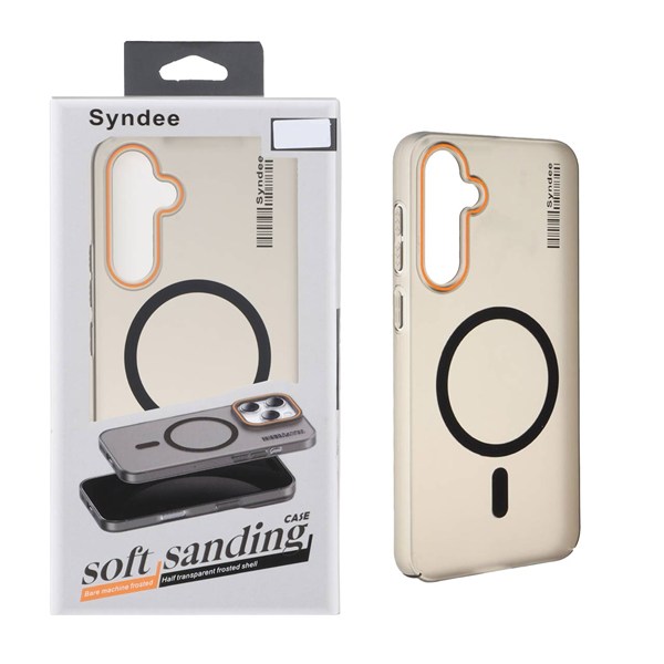قاب اورجینال Syndee پشت مات MagSafe مدل Samsung Galaxy A54 - مشکی (پک دار)