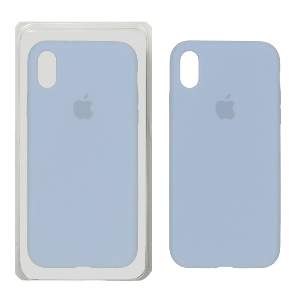 قاب سیلیکونی پاک کنی اورجینال ++A مدل Apple iPhone X / iPhone XS - فیلی (پک دار)