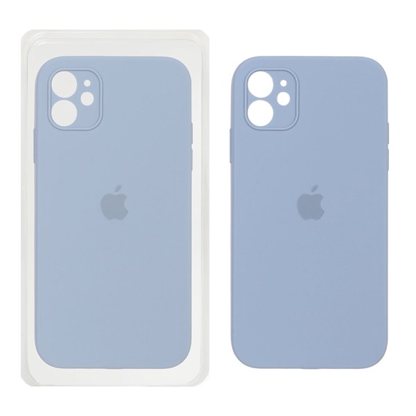 قاب سیلیکونی پاک کنی اورجینال ++A مدل Apple iPhone 11 - فیلی (پک دار)