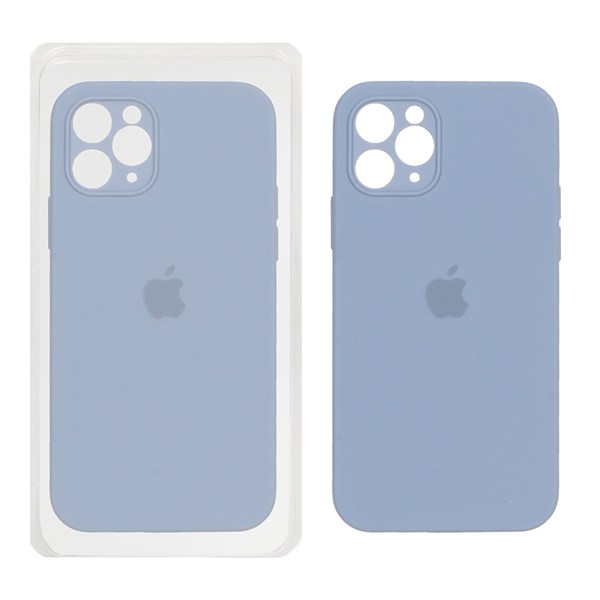 قاب سیلیکونی پاک کنی اورجینال ++A مدل Apple iPhone 11 Pro - فیلی (پک دار)
