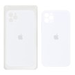 قاب سیلیکونی پاک کنی اورجینال ++A مدل Apple iPhone 11 Pro Max - سفید (پک دار)