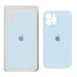 قاب سیلیکونی پاک کنی اورجینال ++A مدل Apple iPhone 12 Pro Max - آبی آسمانی (پک دار)